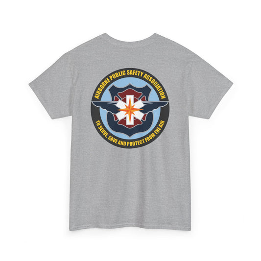 Unisex Sports Grey "APSA Color Seal" Cotton Tee