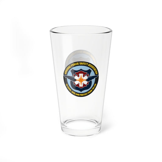 16oz Pint Glass with APSA Color Seal