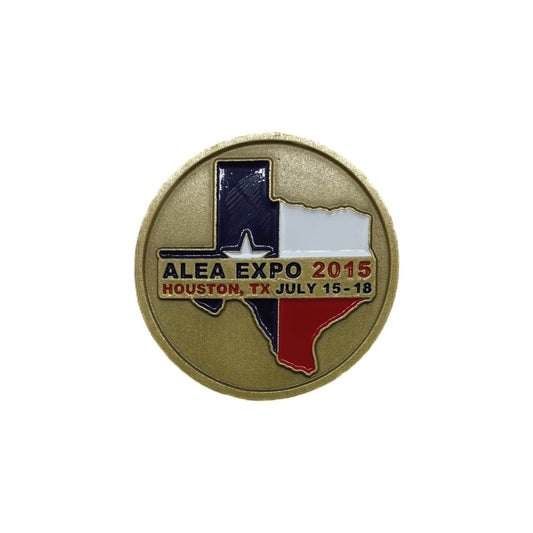 "ALEA Expo 2015 - Houston" Challenge Coin