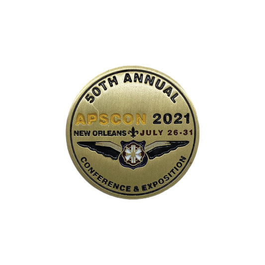 "APSCON 2021 - New Orleans" Challenge Coin